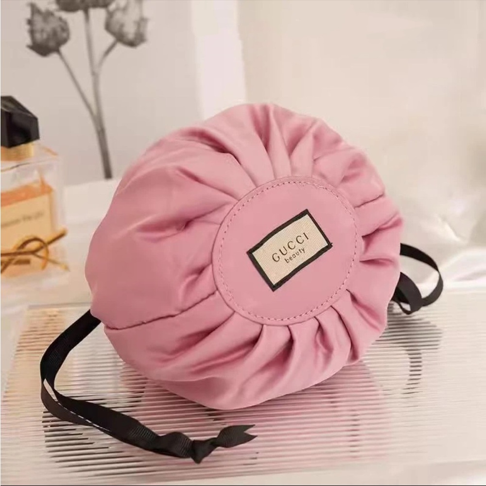 Gucci Pink Cosmetic Bag